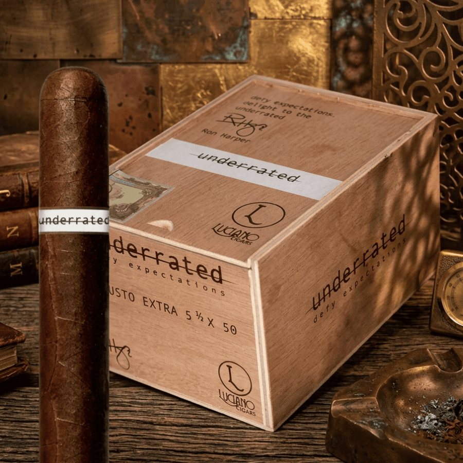 Luciano Underrated Extra Robusto Cigar 5.5x50 Robusto Winkler Vape SuperStore and Bong Shop Manitoba Canada