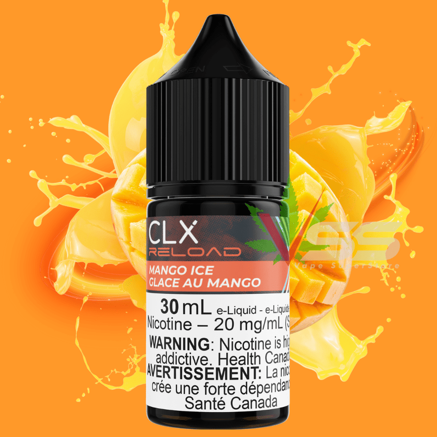 Mango Ice Salt by CLX Reload E-Liquid Winkler Vape SuperStore and Bong Shop Manitoba Canada