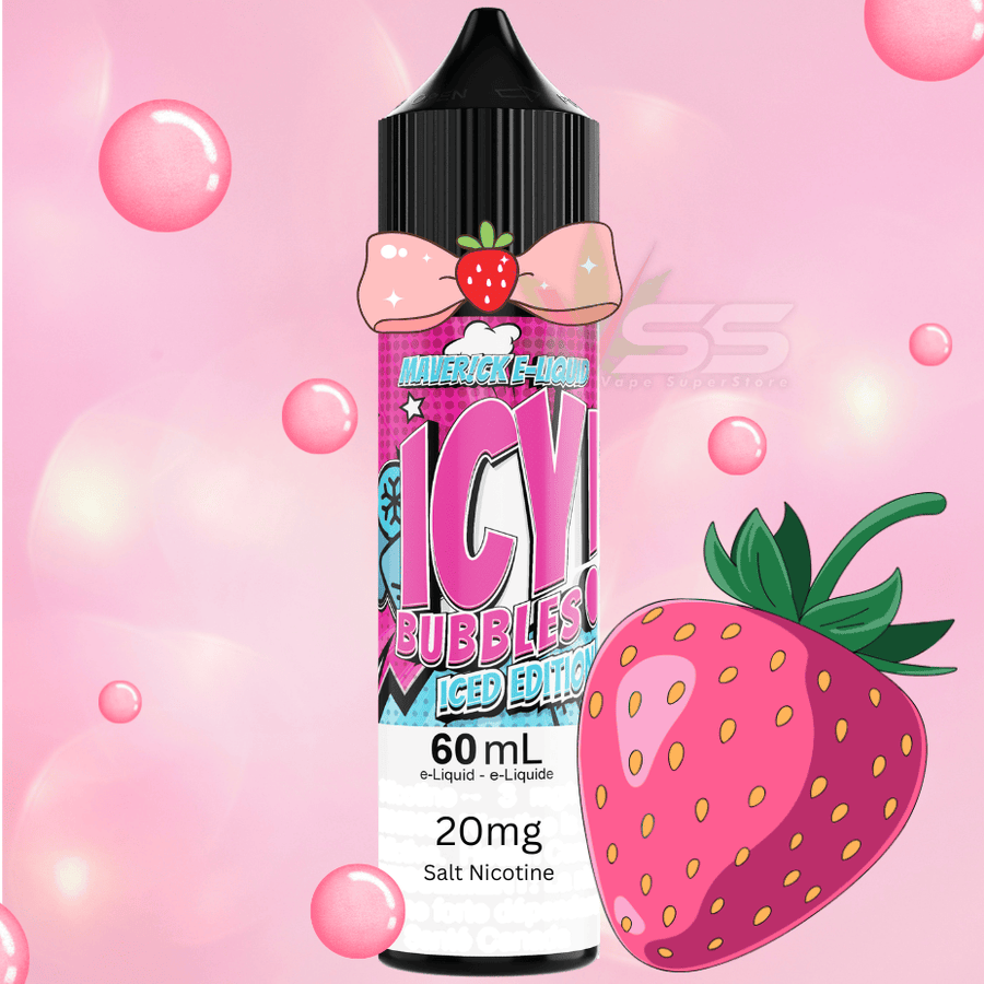 Maverick 60ml Salt-Icy Bubbles 60ml / 20mg/ml Winkler Vape SuperStore and Bong Shop Manitoba Canada