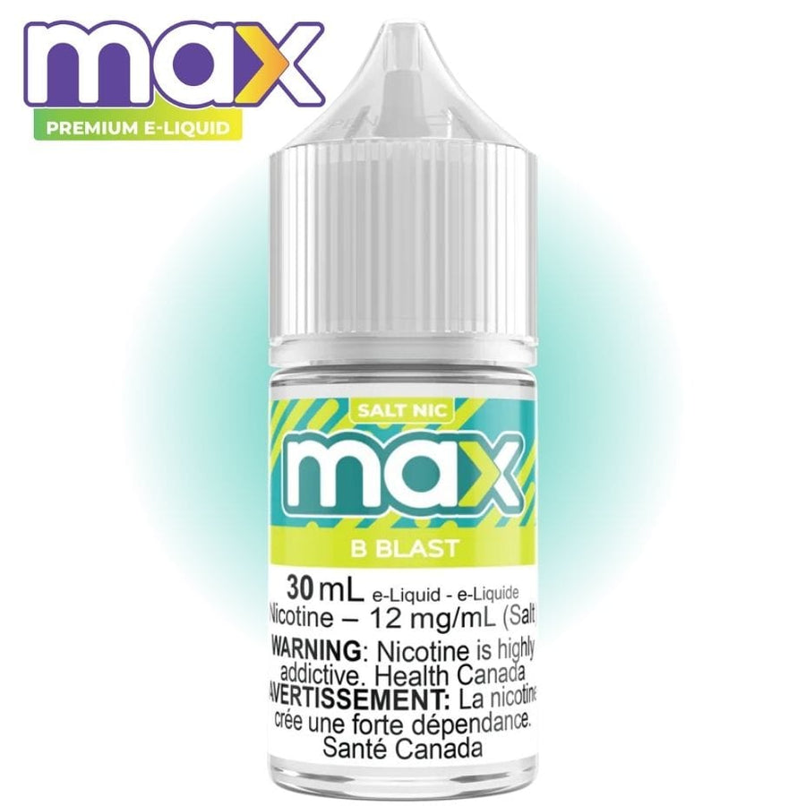 Max E-Liquid - B Blast Salt 30ml / 12mg Winkler Vape SuperStore and Bong Shop Manitoba Canada