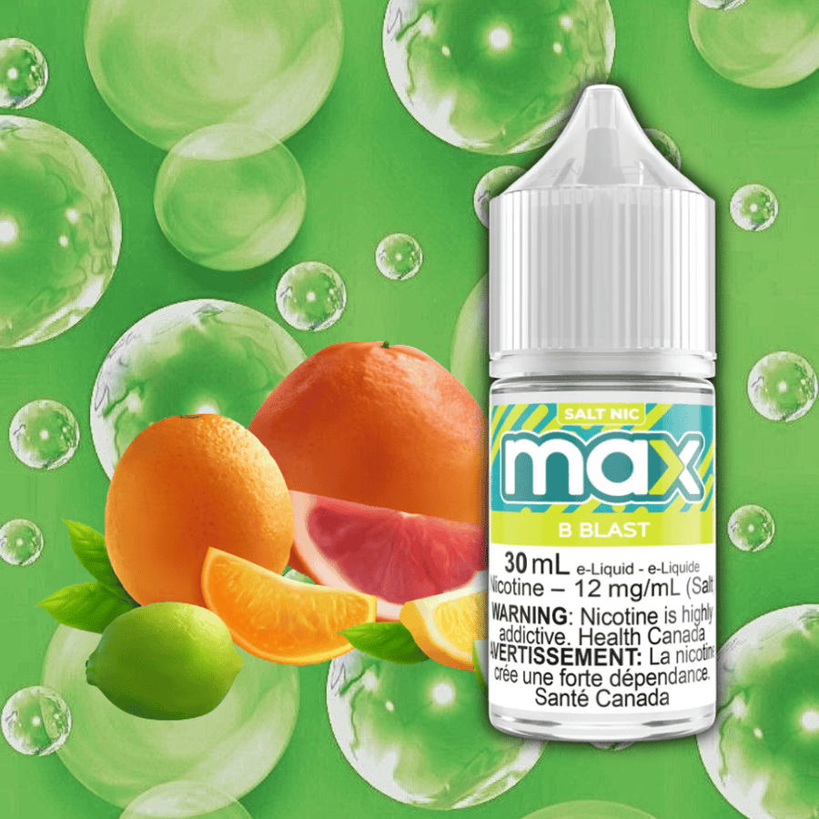 Max E-Liquid - B Blast Salt Winkler Vape SuperStore and Bong Shop Manitoba Canada