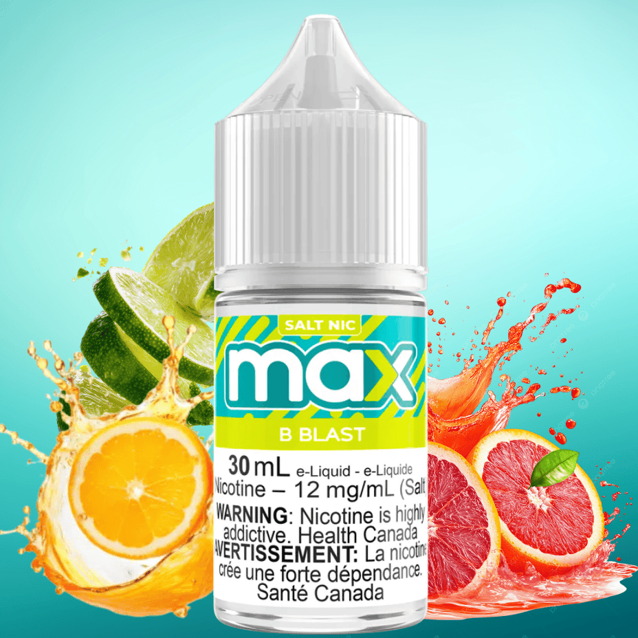 Max E-Liquid - B Blast Salt Winkler Vape SuperStore and Bong Shop Manitoba Canada