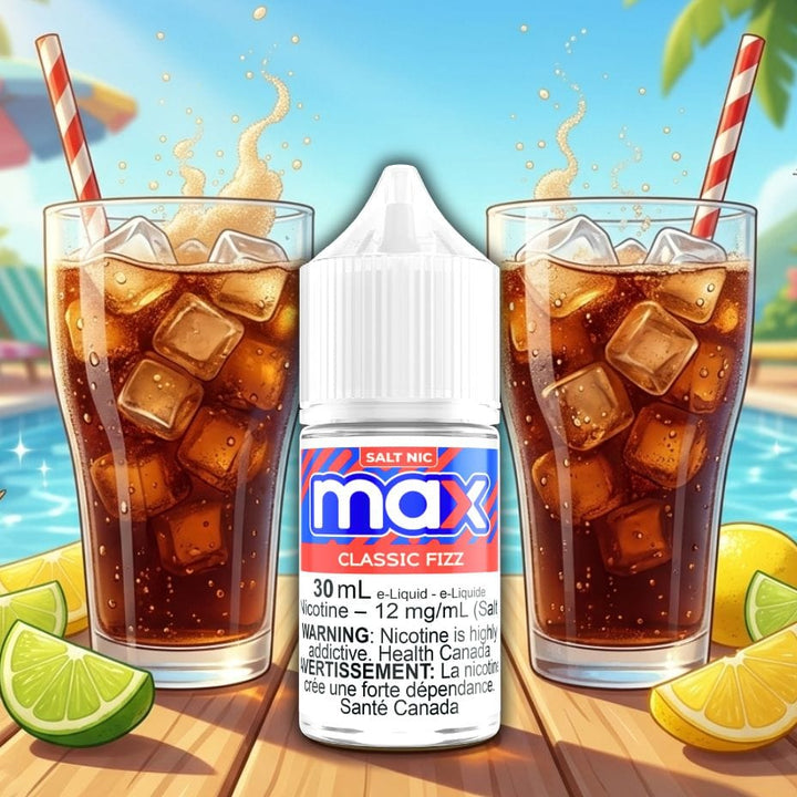 Max E-Liquid - Classic Fizz Salt Winkler Vape SuperStore and Bong Shop Manitoba Canada
