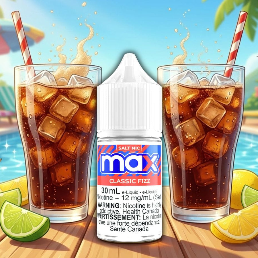 Max E-Liquid - Classic Fizz Salt Winkler Vape SuperStore and Bong Shop Manitoba Canada