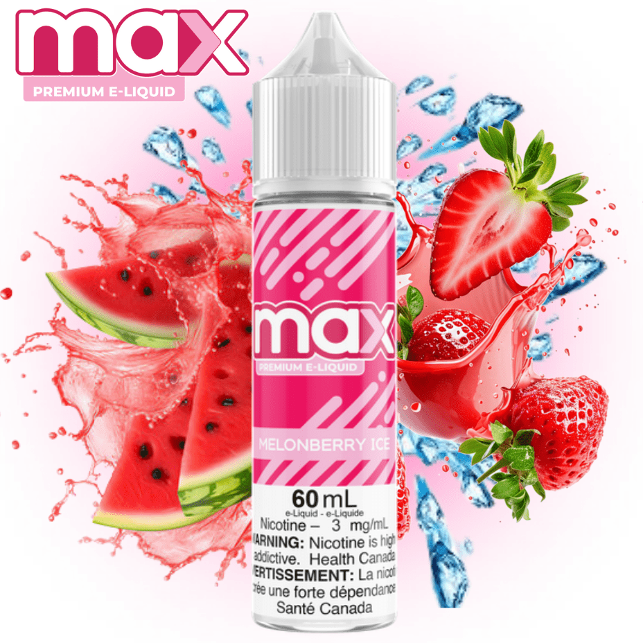 Max E-Liquid - Melonberry Ice 3mg Winkler Vape SuperStore and Bong Shop Manitoba Canada