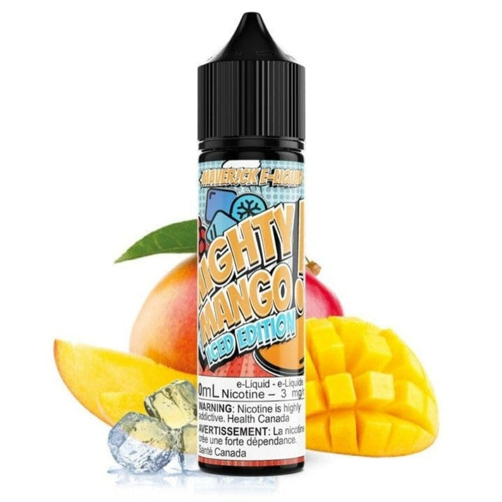 Mighty Mango Iced by Maverick E-Liquid 60ml / 3mg Winkler Vape SuperStore and Bong Shop Manitoba Canada