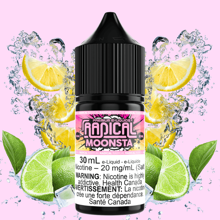 Moonsta Salt Nic by Radical E-liquid Winkler Vape SuperStore and Bong Shop Manitoba Canada