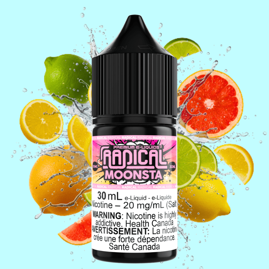 Moonsta Salt Nic by Radical E-liquid Winkler Vape SuperStore and Bong Shop Manitoba Canada