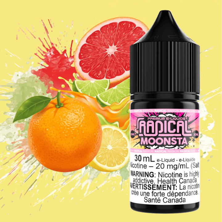 Moonsta Salt Nic by Radical E-liquid Winkler Vape SuperStore and Bong Shop Manitoba Canada