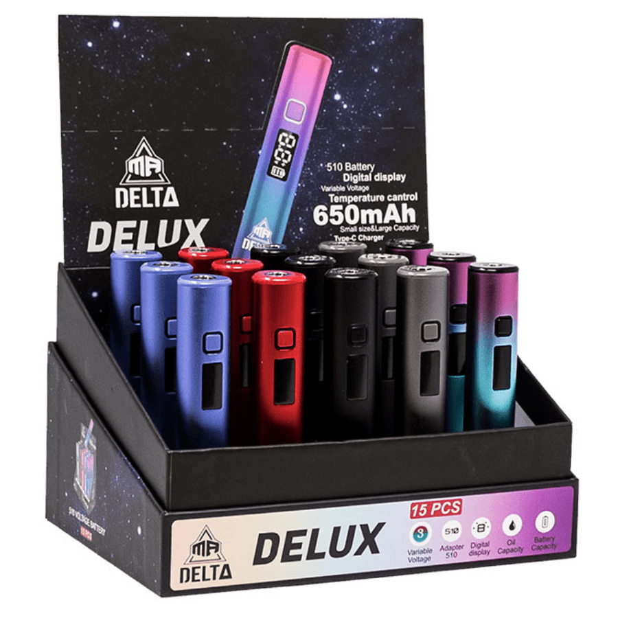 Mr Delta Delux 510 Battery-650mAh 650mAh Winkler Vape SuperStore and Bong Shop Manitoba Canada
