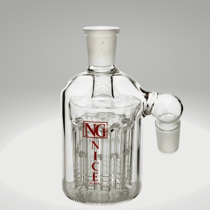 Nice Glass 11-Arm Ash Catcher-18mm 18mm / Clear Winkler Vape SuperStore and Bong Shop Manitoba Canada