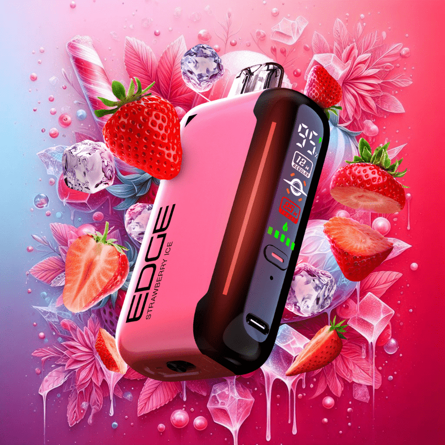NVZN Disposables 20000 Puffs / 20mg NVZN Edge 20K Disposable Vape-Strawberry Ice NVZN Edge 20K Disposable Vape-Strawberry Ice - Winkler Vape SuperStore Manitoba in Canada