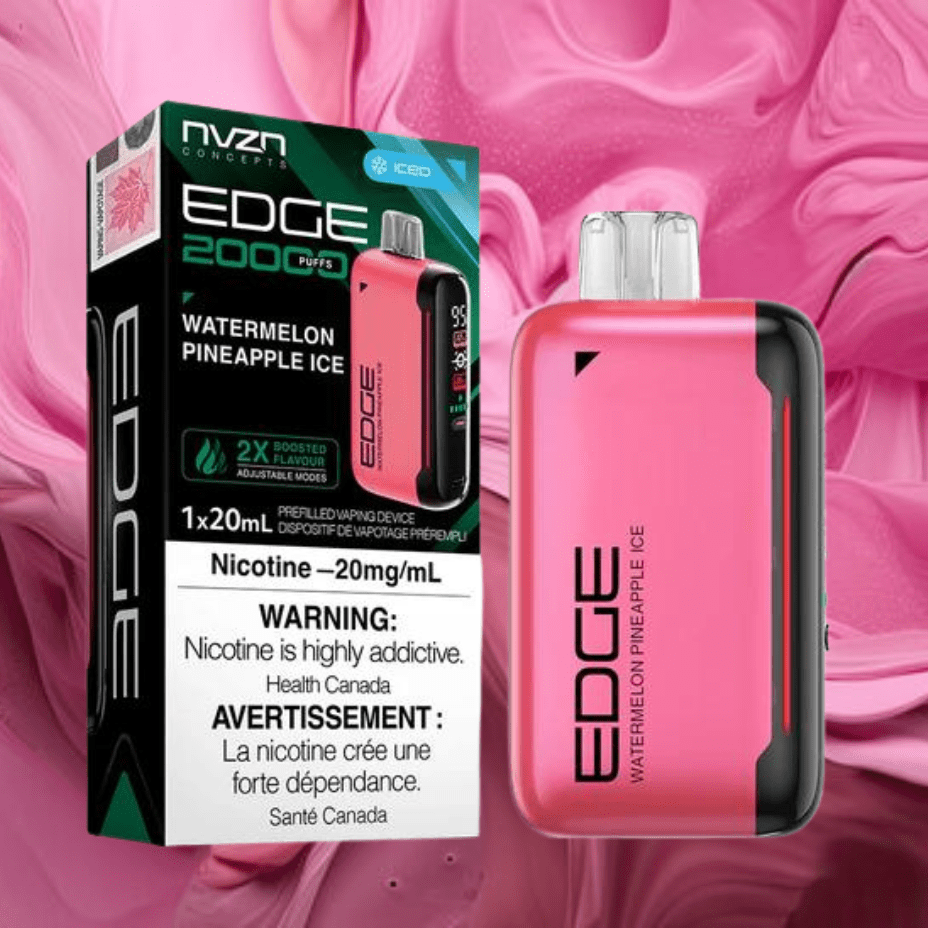 NVZN Disposables 20000 Puffs / 20mg NVZN Edge 20K Disposable Vape-Watermelon Pineapple Ice - Winkler Vape SuperStore Manitoba in Canada