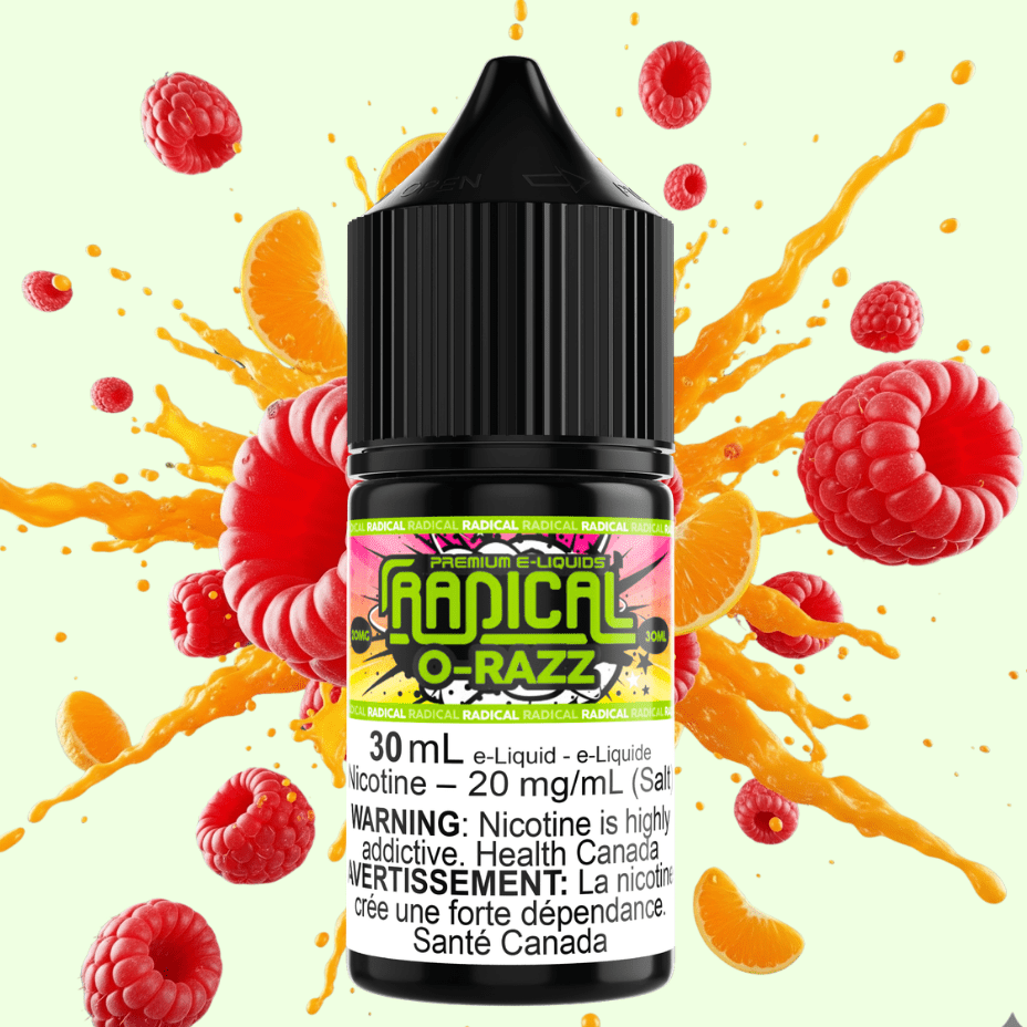O-Razz Salt Nic by Radical E-liquid Winkler Vape SuperStore and Bong Shop Manitoba Canada