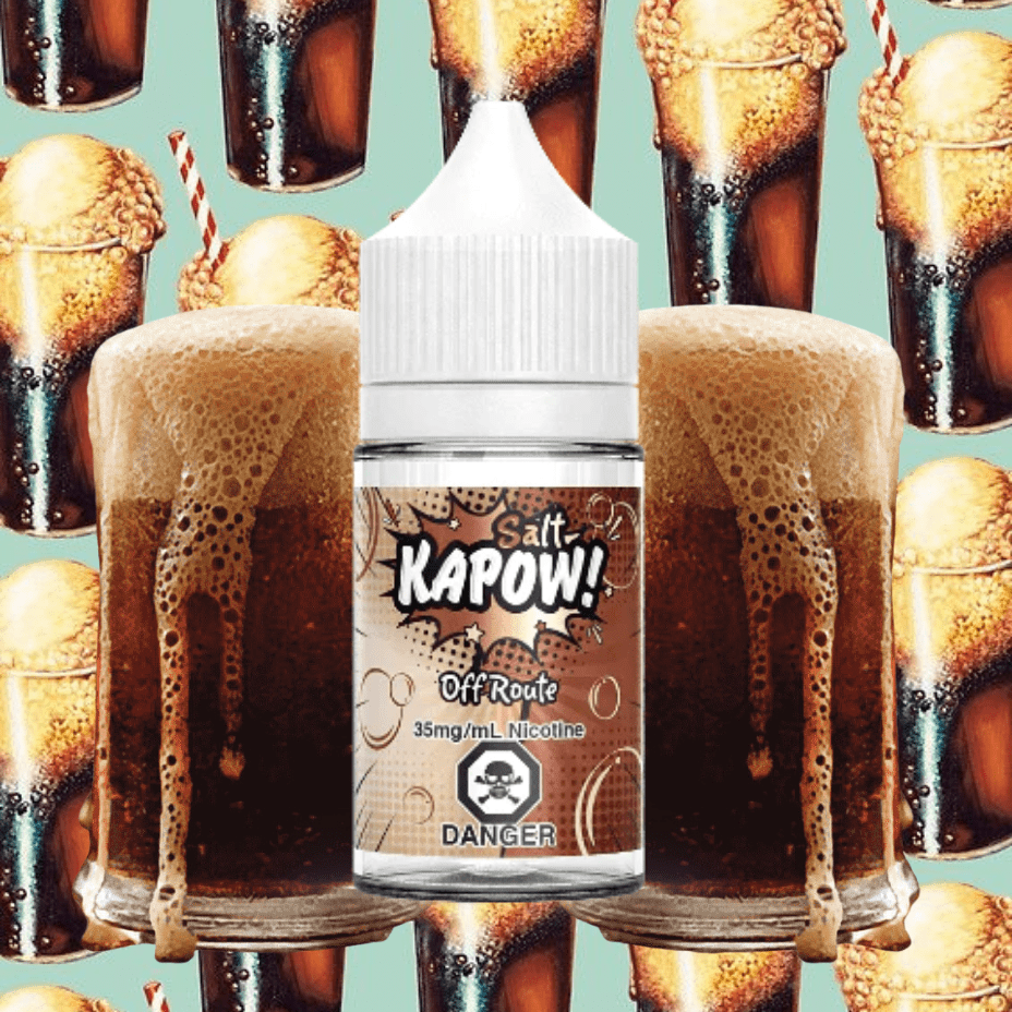 Off Route Salt by Kapow E-Liquid 30mL / 20mg Winkler Vape SuperStore and Bong Shop Manitoba Canada