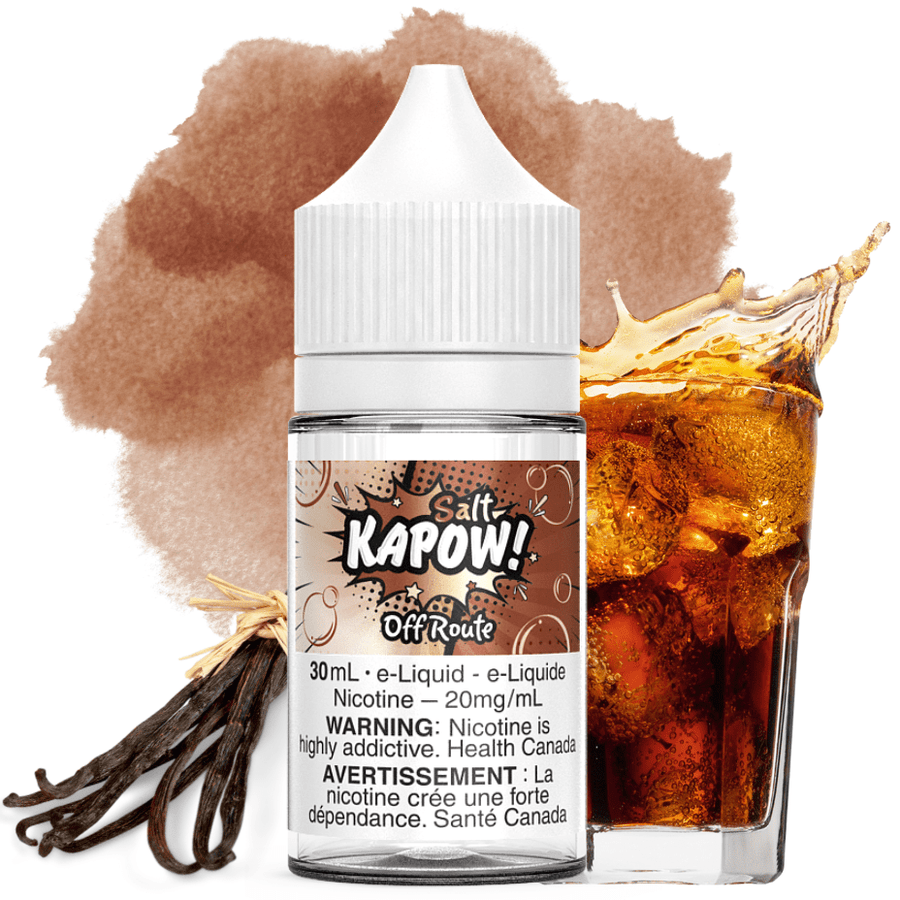 Off Route Salt by Kapow E-Liquid 30mL / 20mg Winkler Vape SuperStore and Bong Shop Manitoba Canada