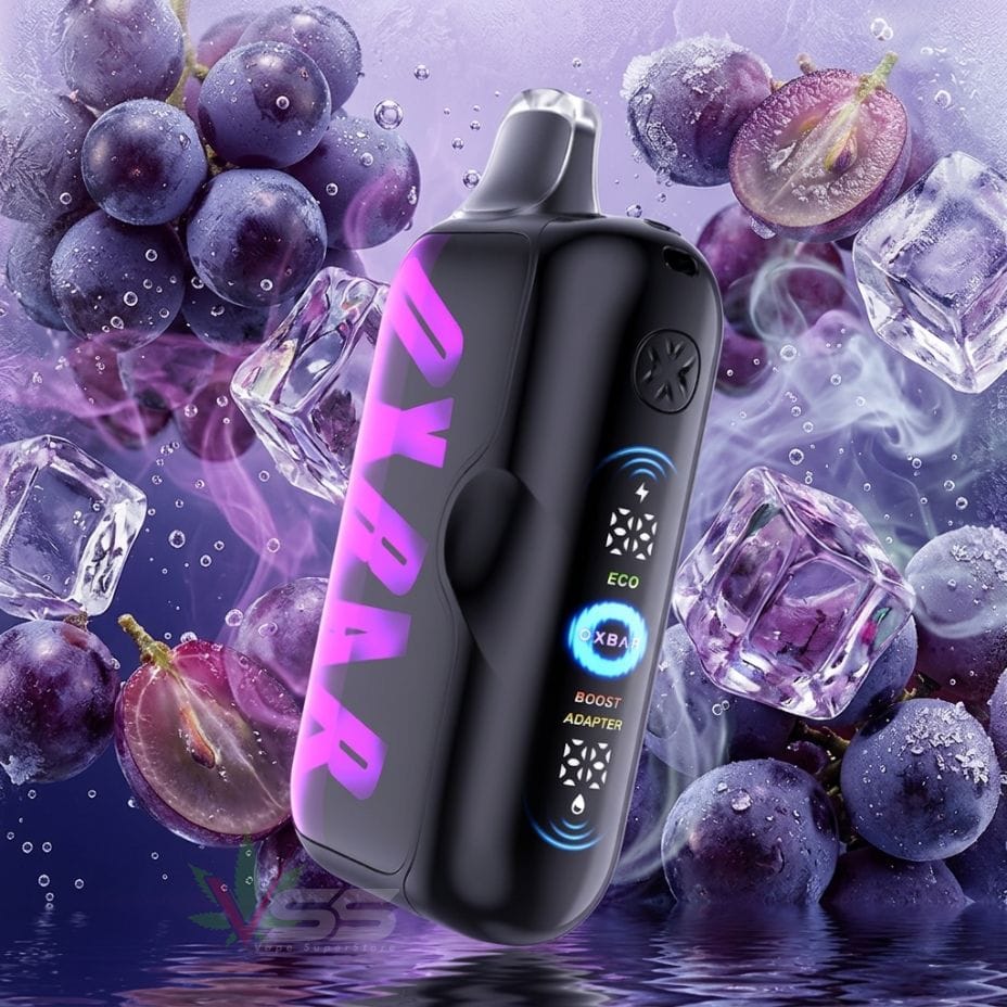 Oxbar G100K Disposable Vape - Grape Ice 100K / 20mg Winkler Vape SuperStore and Bong Shop Manitoba Canada