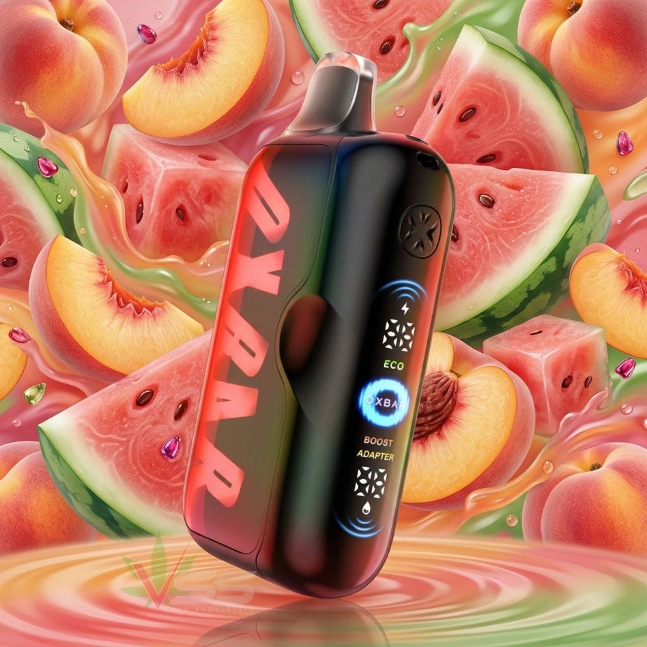 Oxbar G100K Disposable Vape - Peach Watermelon 100K / 20mg Winkler Vape SuperStore and Bong Shop Manitoba Canada