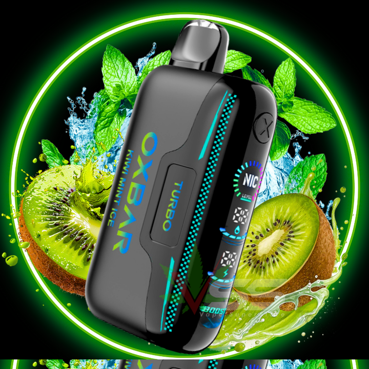 Oxbar G42k Disposable Vape-Kiwi Mint Ice 20mg / 42000 Puffs Winkler Vape SuperStore and Bong Shop Manitoba Canada