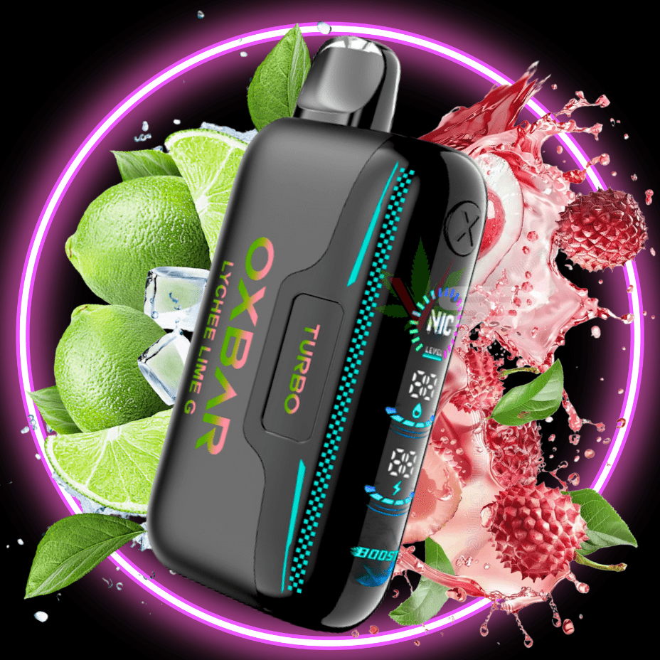 Oxbar G42k Disposable Vape-Lychee Lime G 20mg / 42000 Winkler Vape SuperStore and Bong Shop Manitoba Canada