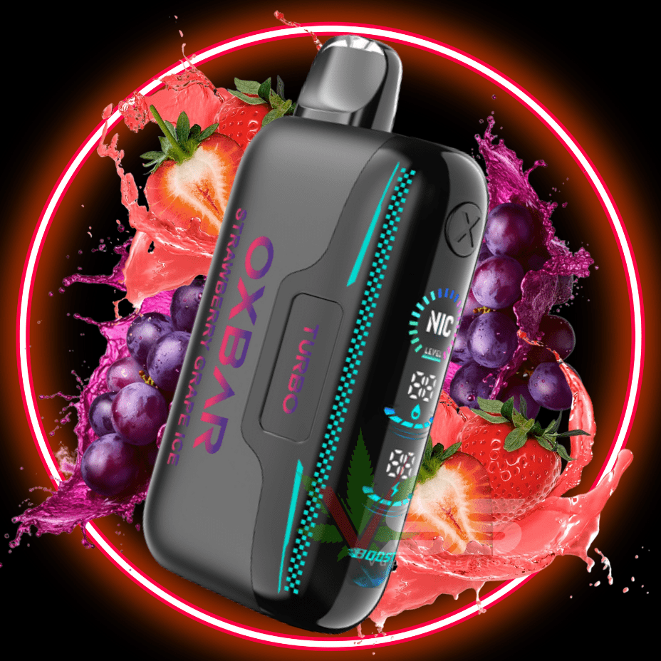 Oxbar G42k Disposable Vape-Strawberry Grape Ice 20mg / 42000 Winkler Vape SuperStore and Bong Shop Manitoba Canada