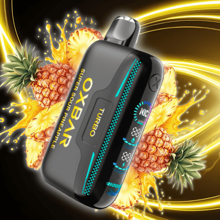 Oxbar G42k Disposable Vape-Super Sour Pineapple 20mg / 42000 Puffs Airdrie Vape SuperStore and Bong Shop Alberta Canada