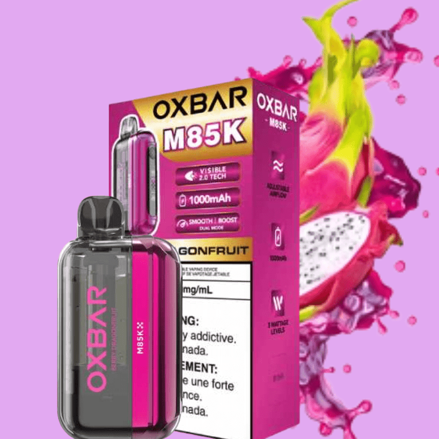 Oxbar M85K Disposable Vape - Berry Dragonfruit 20mg / 85000 Puffs Winkler Vape SuperStore and Bong Shop Manitoba Canada