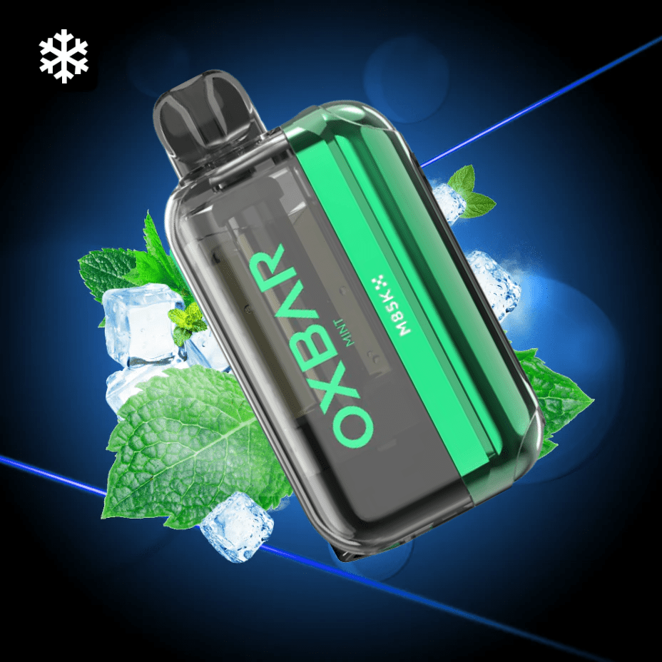 Oxbar M85K Disposable Vape - Mint 20mg/ml / 85000 Puffs Winkler Vape SuperStore and Bong Shop Manitoba Canada