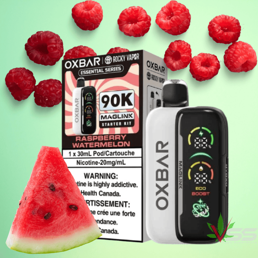 Oxbar Maglink 90K Kit-Raspberry Watermelon 90000 / 20mg Winkler Vape SuperStore and Bong Shop Manitoba Canada