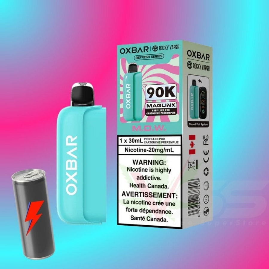 Oxbar Maglink 90K Puff Pre-Filled Pod in Manitoba Winkler VapeSuperStore Oxbar Maglink 90K Puff Pre-Filled Pod in Manitoba Winkler VapeSuperStore