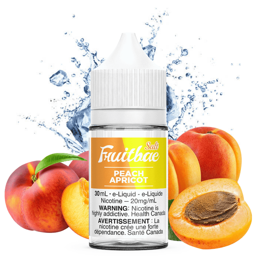 Peach Apricot By Fruitbae Salts 30ml / 12mg Winkler Vape SuperStore and Bong Shop Manitoba Canada