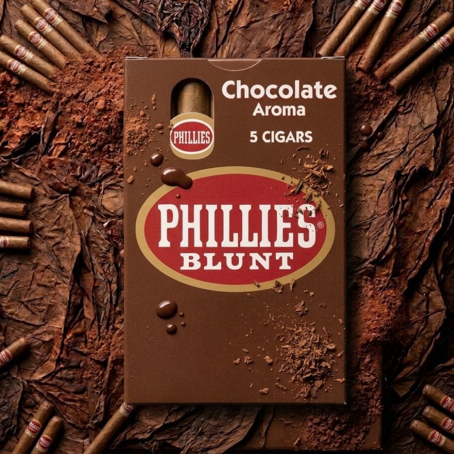 Phillies Blunt Cigars-Chocolate 5/pkg Box of 5 Winkler Vape SuperStore and Bong Shop Manitoba Canada