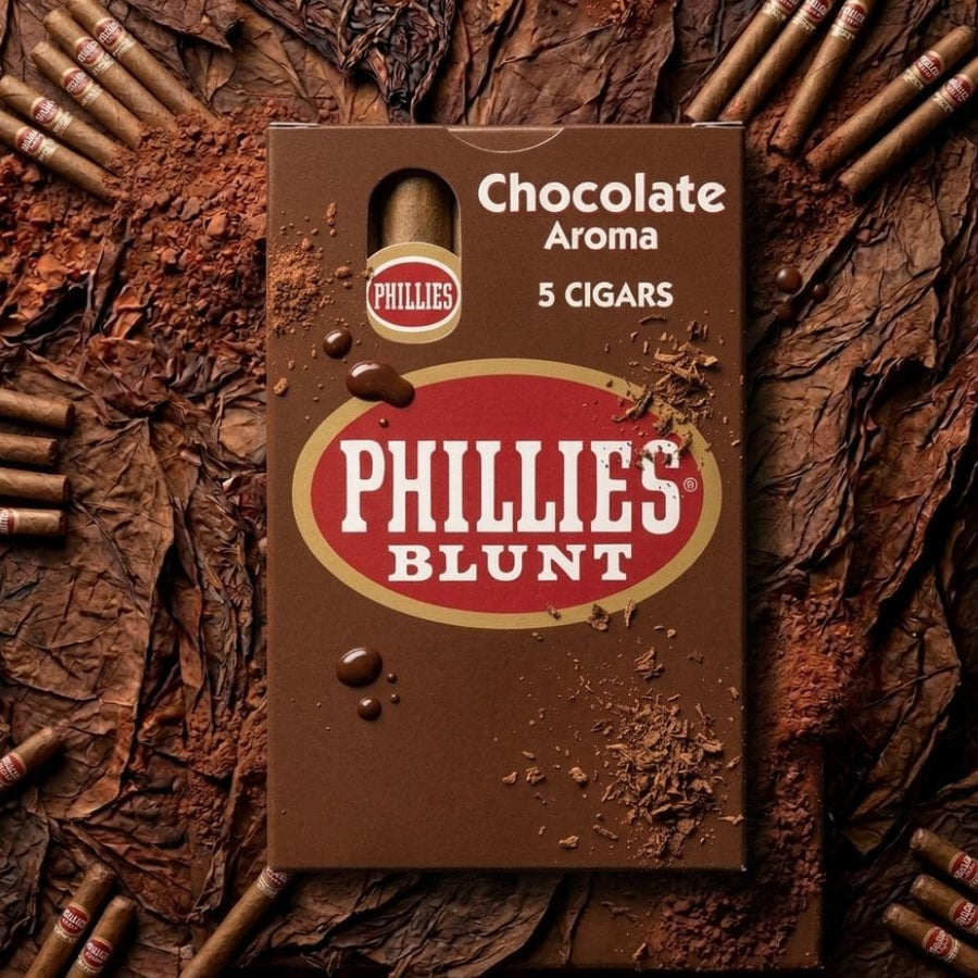 Phillies Blunt Cigars-Chocolate 5/pkg Box of 5 Winkler Vape SuperStore and Bong Shop Manitoba Canada