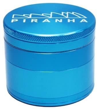 Piranha 420 Accessories Turquoise Piranha 2.5" 4-Piece Grinder Piranha 2.5" 4-Piece Herb Grinder - Winkler Vape SuperStore & Bong Shop 