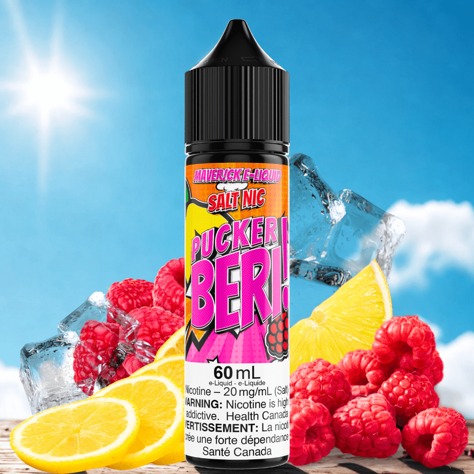 Pucker Beri Salt by Maverick E-Liquid-60mL Winkler Vape SuperStore and Bong Shop Manitoba Canada
