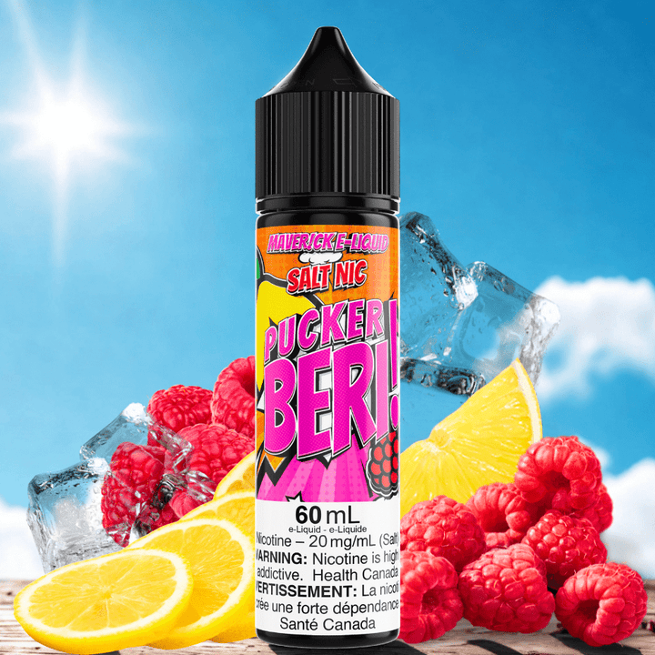 Pucker Beri Salt by Maverick E-Liquid-60mL Winkler Vape SuperStore and Bong Shop Manitoba Canada