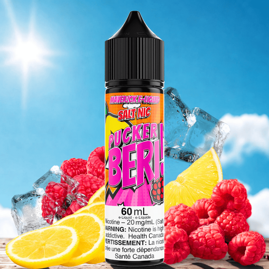 Pucker Beri Salt by Maverick E-Liquid-60mL Winkler Vape SuperStore and Bong Shop Manitoba Canada