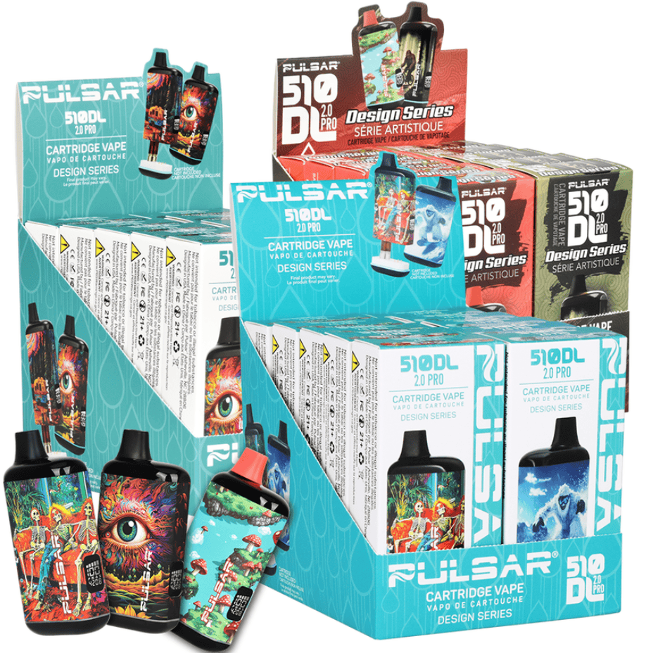 Pulsar DL 2.0 Pro Variable Voltage 510 Battery 1000mAh Winkler Vape SuperStore and Bong Shop Manitoba Canada