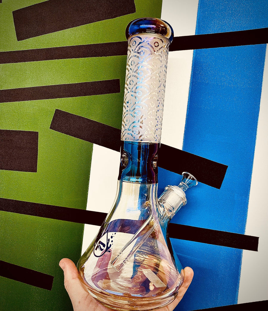 Pulsar GQ Beaker Bong-12.75" 12.75" Winkler Vape SuperStore and Bong Shop Manitoba Canada