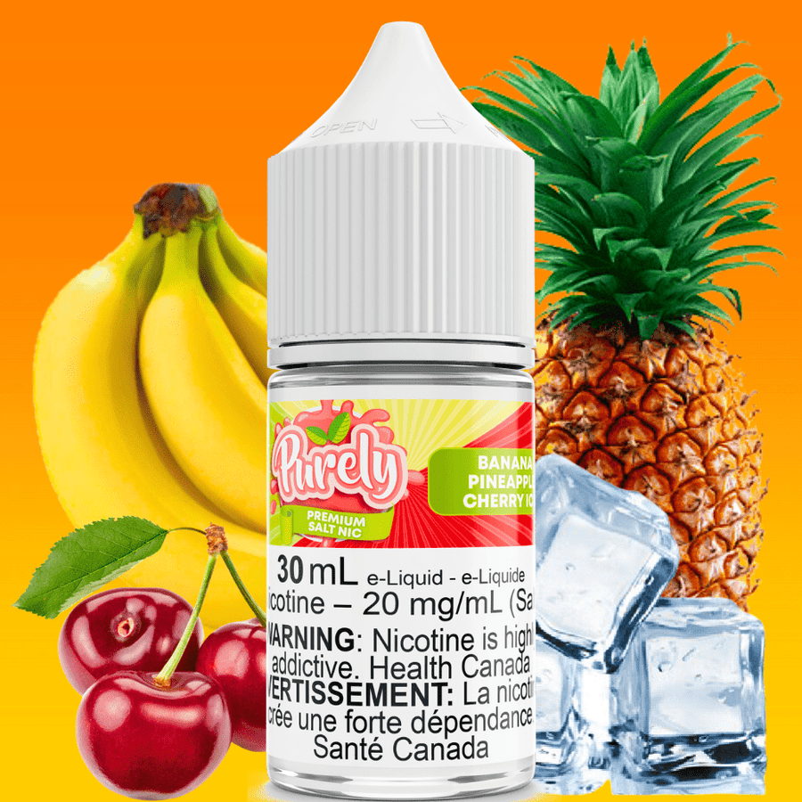Purely E-Liquid Salt Nic E-Liquid Banana Pineapple Cherry Ice Salt Nic by Purely E-Liquid Banana Pineapple Cherry Ice Salt Nic by Purely E-Liquid-Winkler Vape
