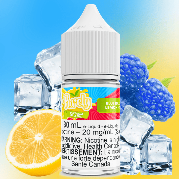 Purely E-Liquid Salt Nic E-Liquid Blue Razz Lemon Ice Salt Nic by Purely E-Liquid Blue Razz Lemon Ice Salt Nic by Purely E-Liquid-Winkler Vape Store MB 
