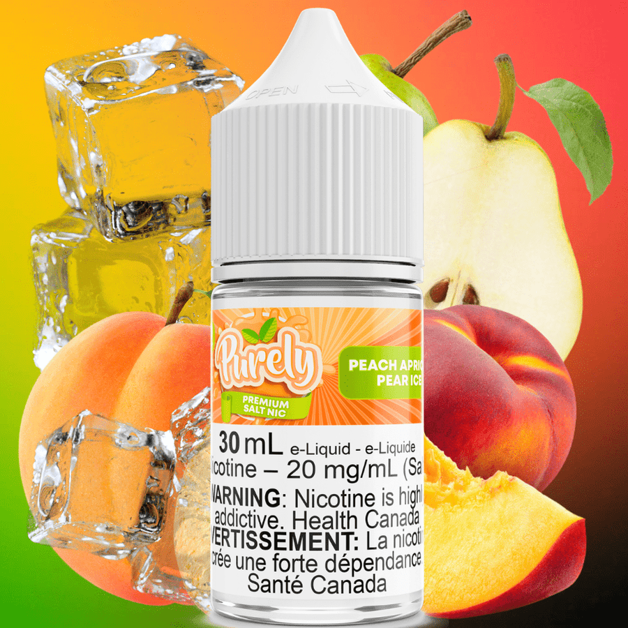 Purely E-Liquid Salt Nic E-Liquid Peach Apricot Pear Ice Salt Nic by Purely E-Liquid Peach Apricot Pear Ice Salt Nic by Purely E-Liquid-Winkler Vape Store 