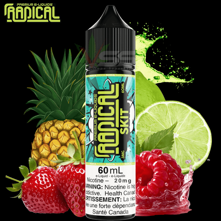 Radical 60ml Salt-SKIT 60ml / 20mg/ml Winkler Vape SuperStore and Bong Shop Manitoba Canada