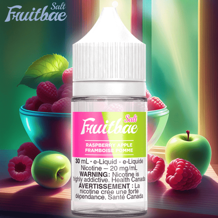 Raspberry Sour Apple by Fruitbae Salt Winkler Vape SuperStore and Bong Shop Manitoba Canada