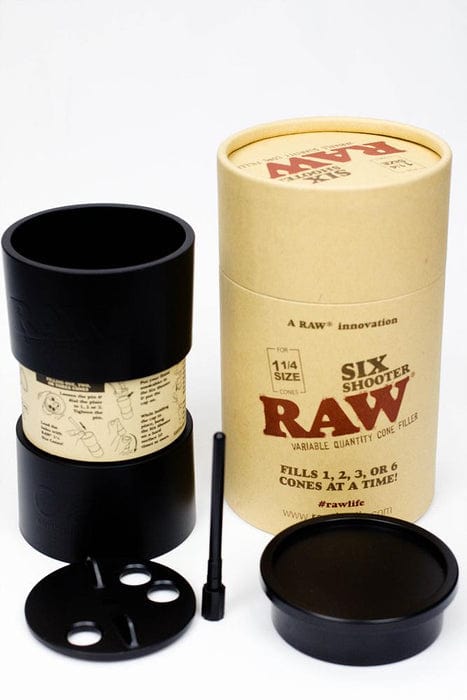 Raw 420 Accessories Raw Six Shooter Cone Filler-1 1/4 Raw Six Shooter Cone Filler-1 1/4-Winkler Vape SuperStore Manitoba