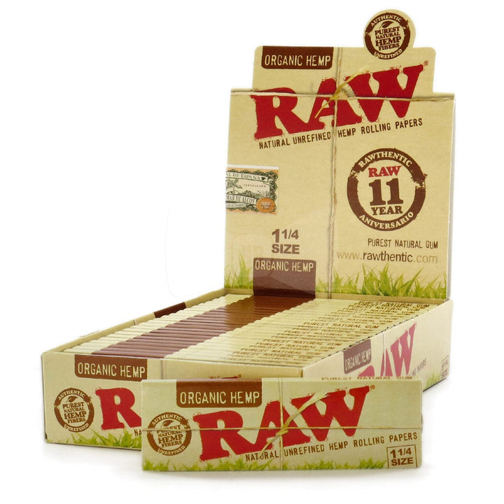 Raw 420 Accessories RAW Organic 1 1/4 Hemp Rolling Papers RAW Organic 1 1/4 Hemp Rolling Papers-Winkler Vape SuperStore Manitoba