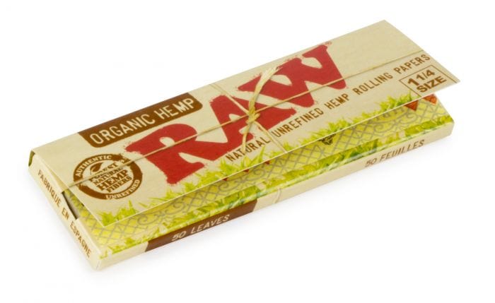 Raw 420 Accessories RAW Organic 1 1/4 Hemp Rolling Papers RAW Organic 1 1/4 Hemp Rolling Papers-Winkler Vape SuperStore Manitoba