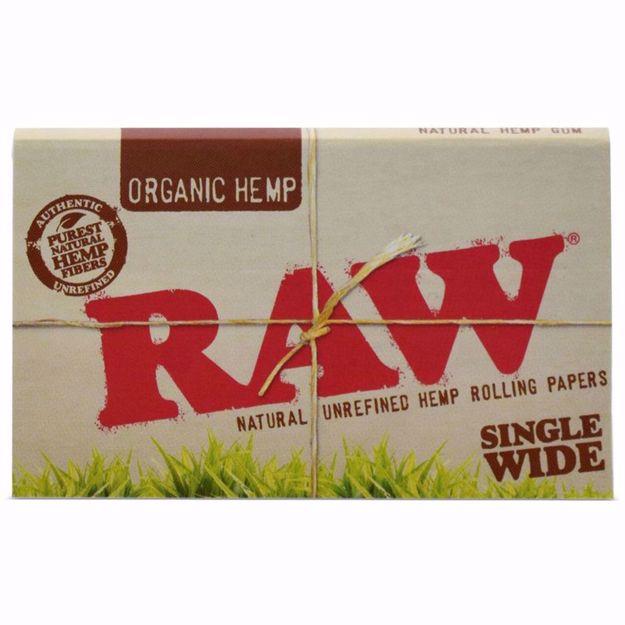 Raw 420 Accessories Raw Organic Unbleached Single Wide Double window Rolling Papers Raw Organic Unbleached Single Wide Double Window Rolling Papers-Winkler