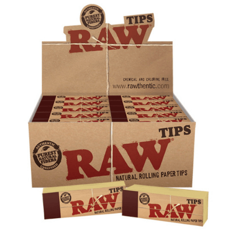 Raw 420 Accessories RAW Rolling Papers Filter Tips RAW Organic Filter Tips - Winkler Vape & 420 SuperStore, Manitoba, Canada