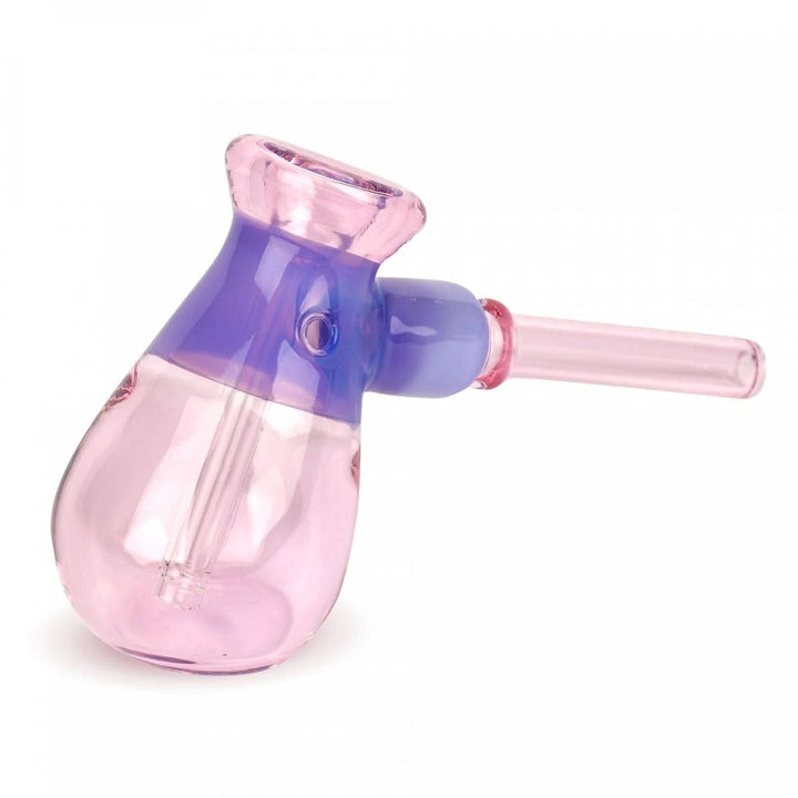 Red Eye Glass 4.5" Color Blocked Hammer Bubbler Pink Winkler Vape SuperStore and Bong Shop Manitoba Canada